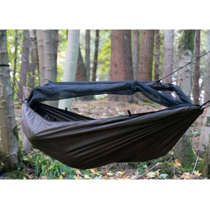 Houpací síť DD Hammocks Frontline Coyote Brown