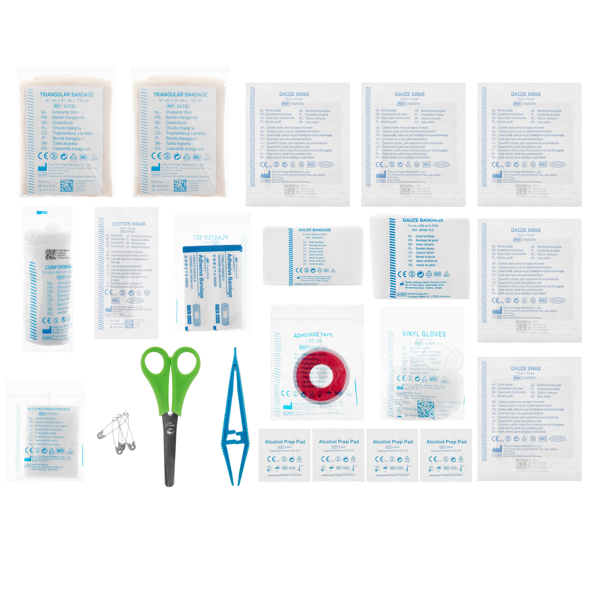 Lékárnička Mil-Tec MOLLE First Aid Kit Large - Olive