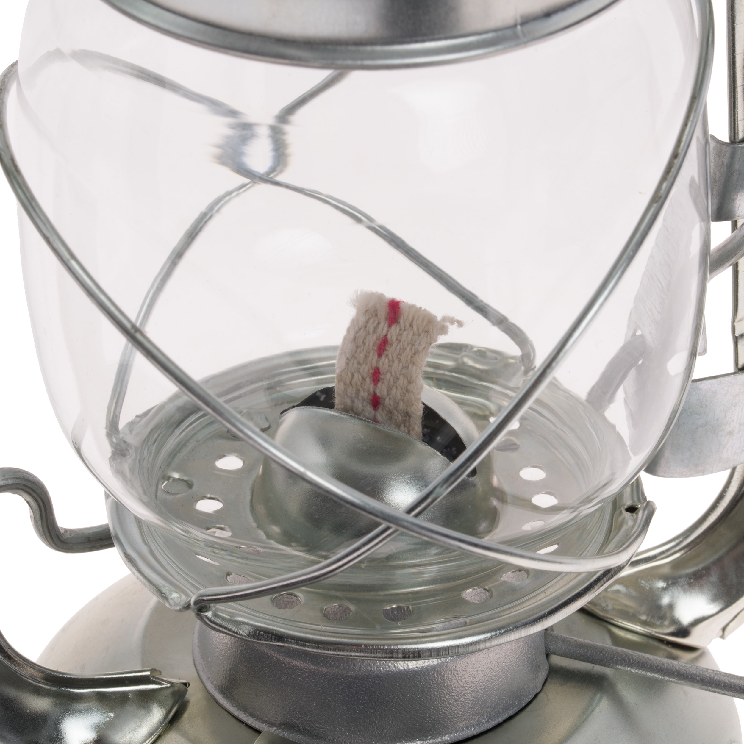 Petrolejová lampa Mil-Tec 23 cm - Silver