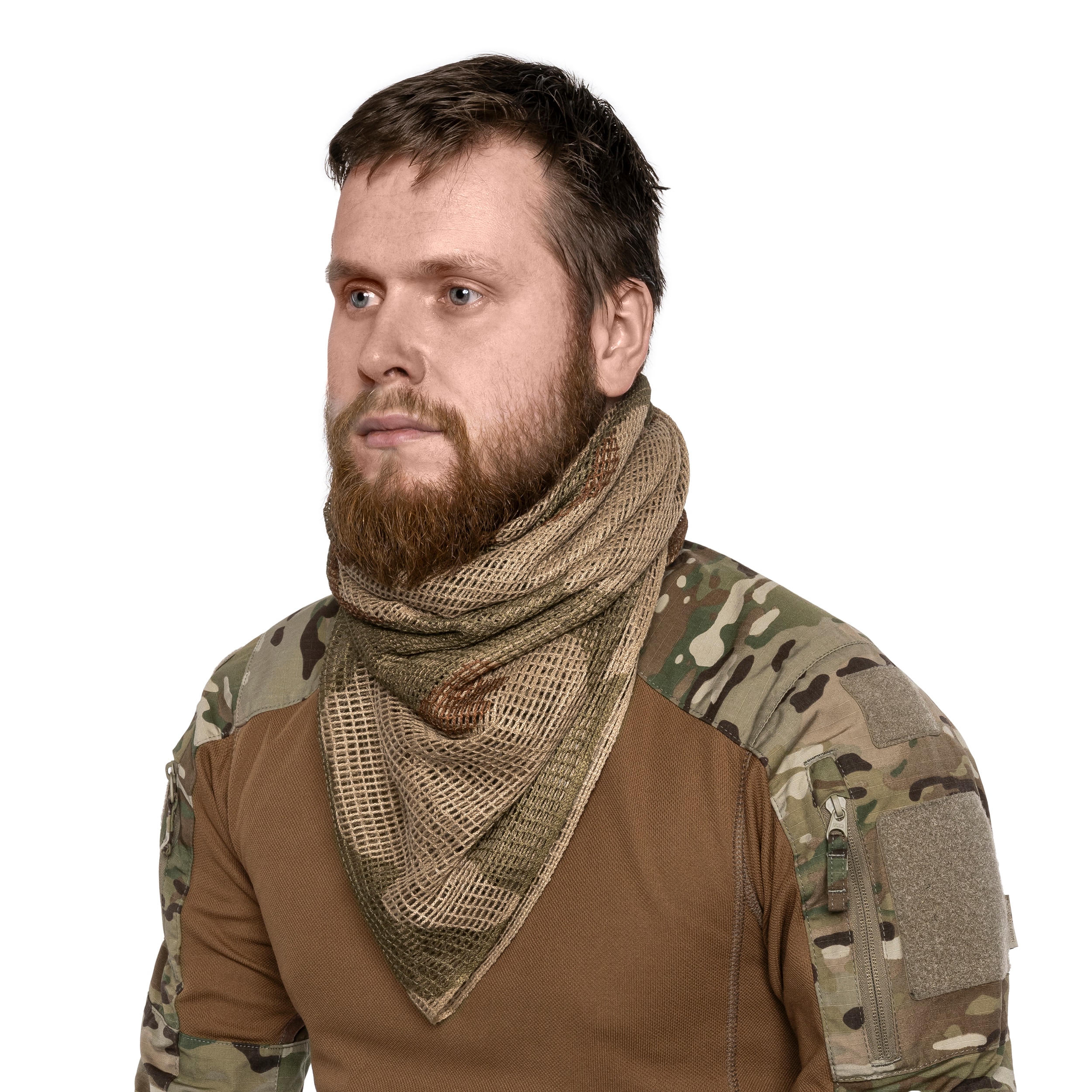 Osobní maskovací síť Mil-Tec – US Desert