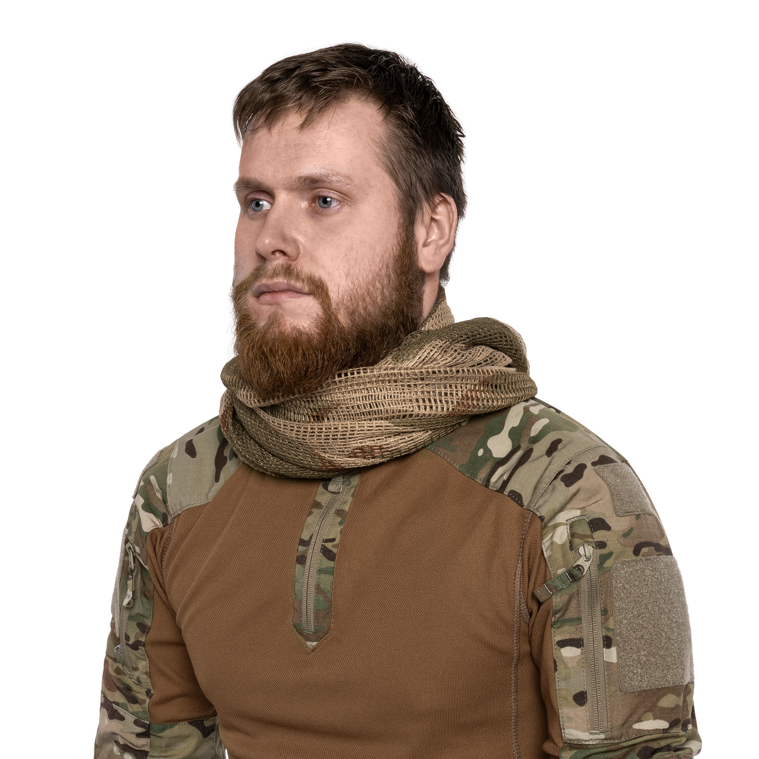 Osobní maskovací síť Mil-Tec – US Desert