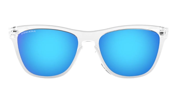 Sluneční brýle Oakley Frogskins – Crystal Clear/Prizm Sapphire
