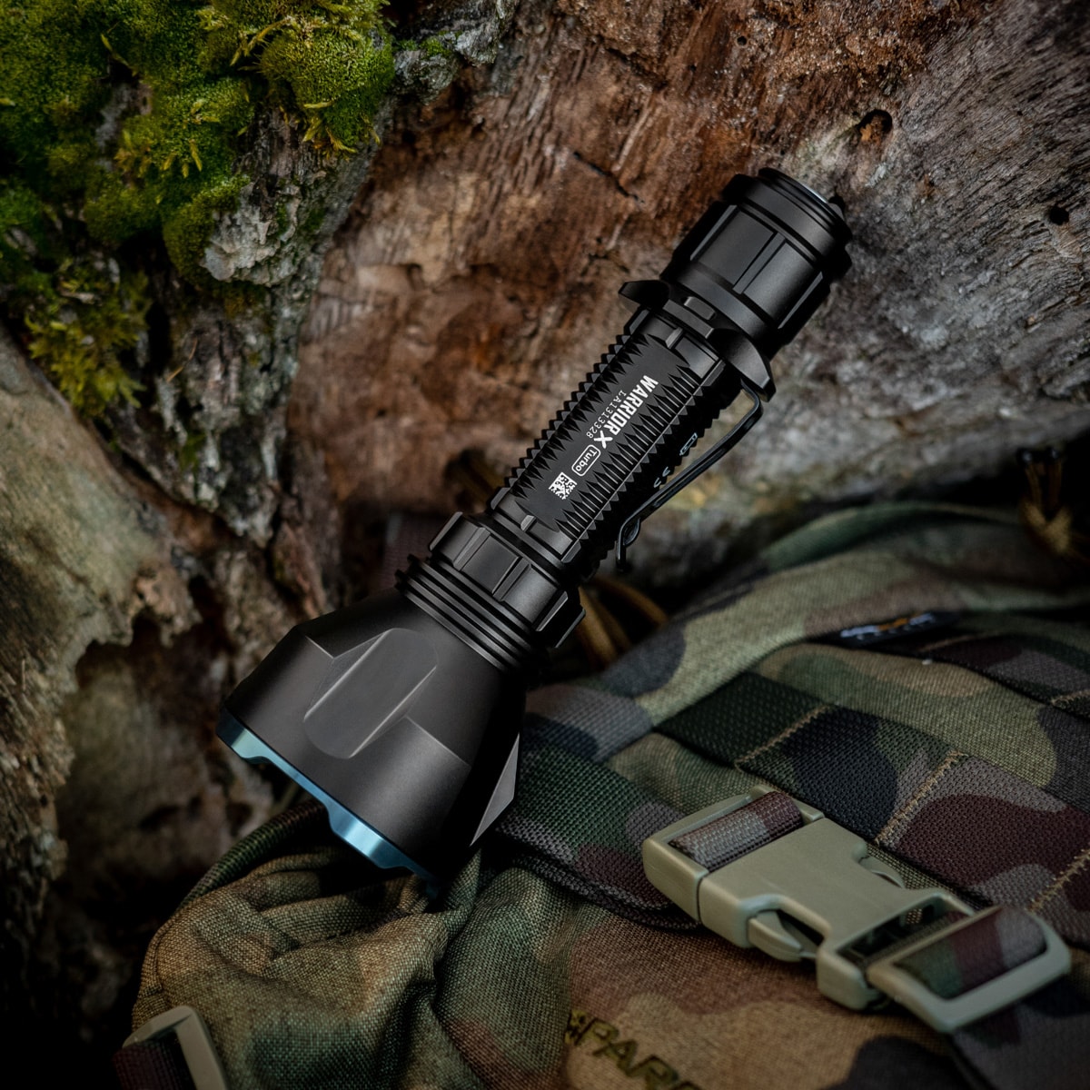 Taktická svítilna Olight Warrior X Turbo Black - 1100 lumenů