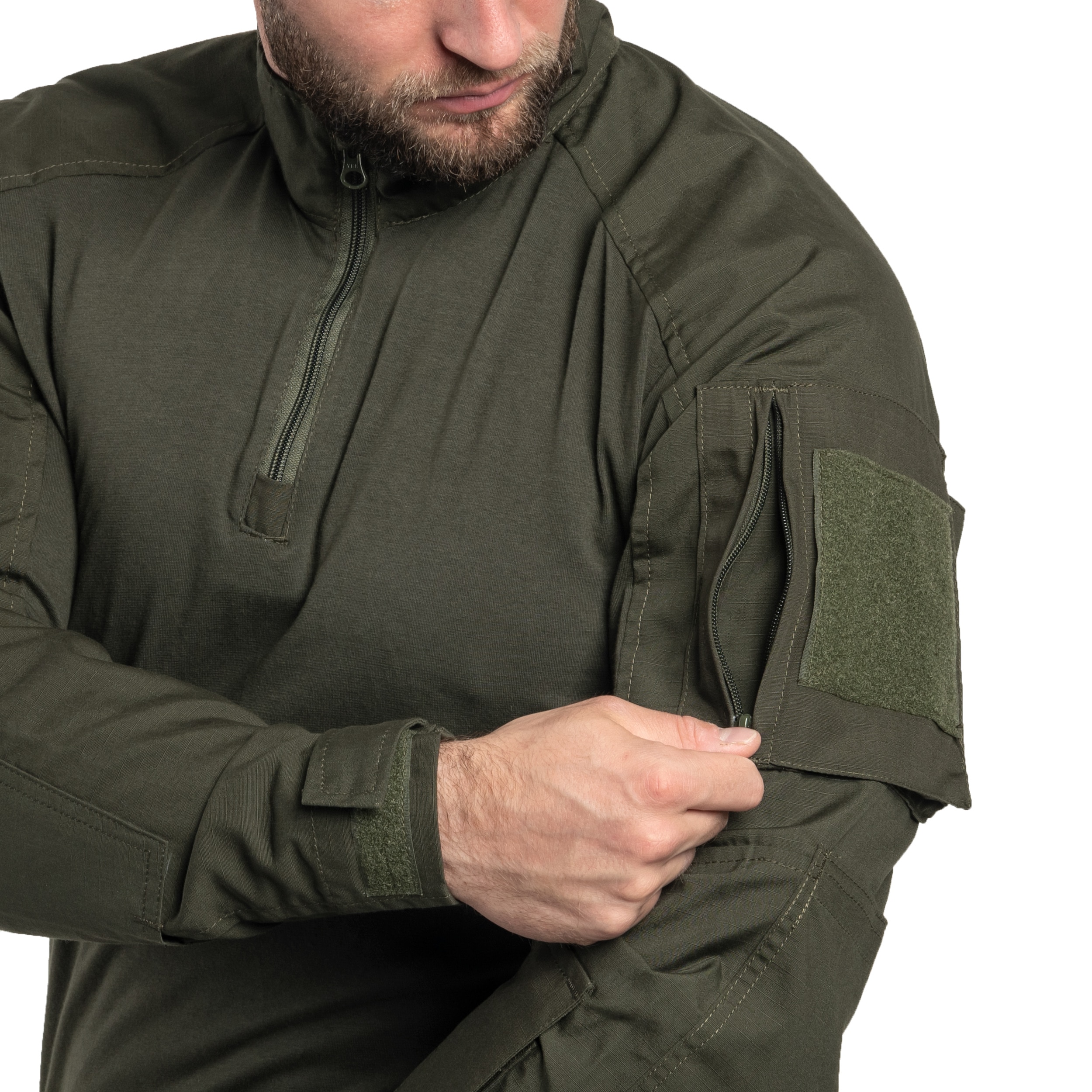 Mikina Texar Combat Shirt - Olive