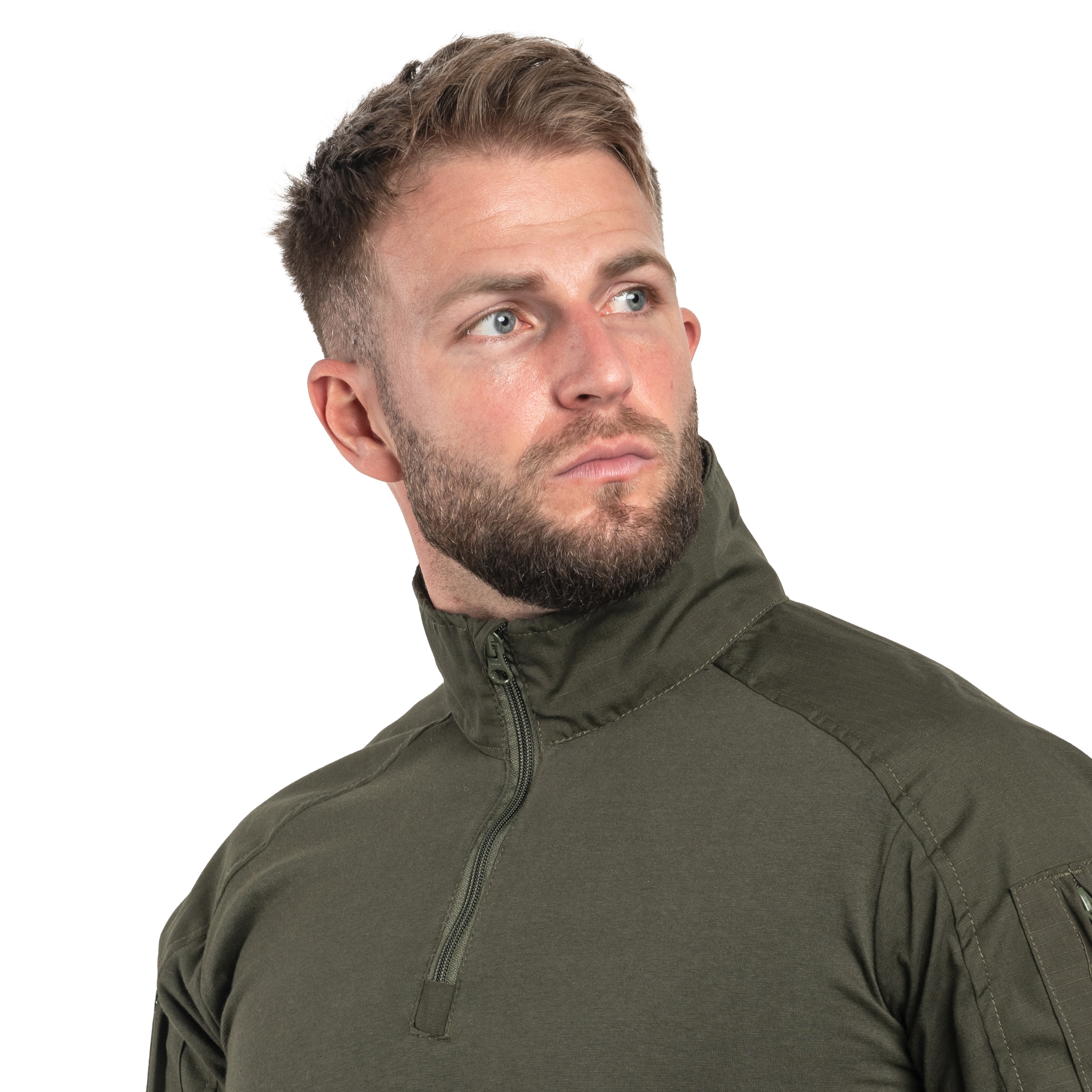 Mikina Texar Combat Shirt - Olive