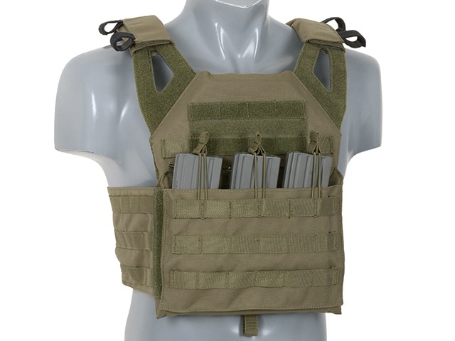 Taktická vesta 8Fields Jump Plate Carrier Cummerbund - Olive