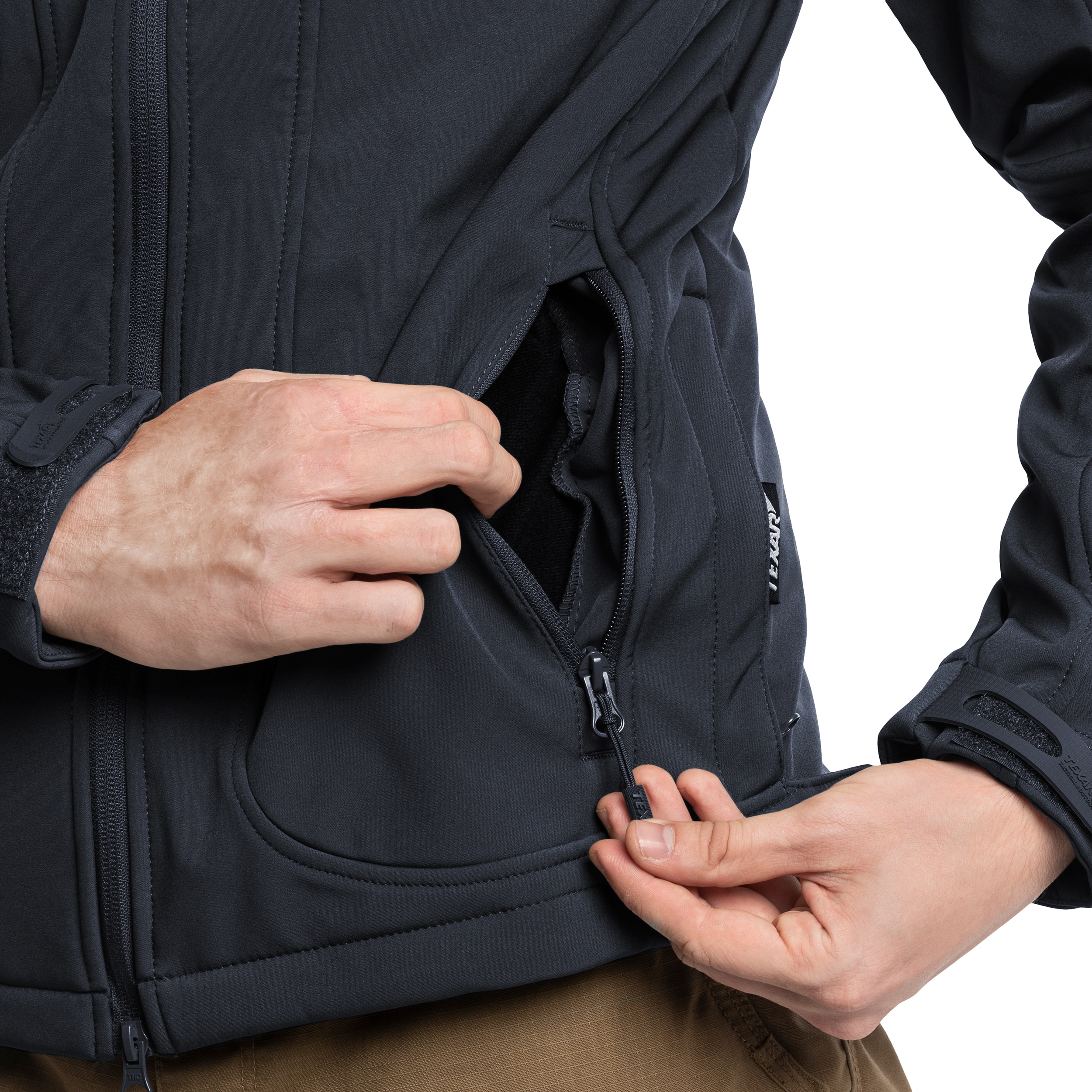 Bunda Texar Convoy 2.0 Softshell - Navy Blue