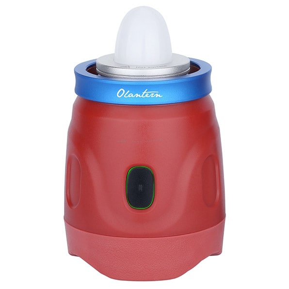 Kempingová lampa Olight Olantern Wine Red - 360 lumenů