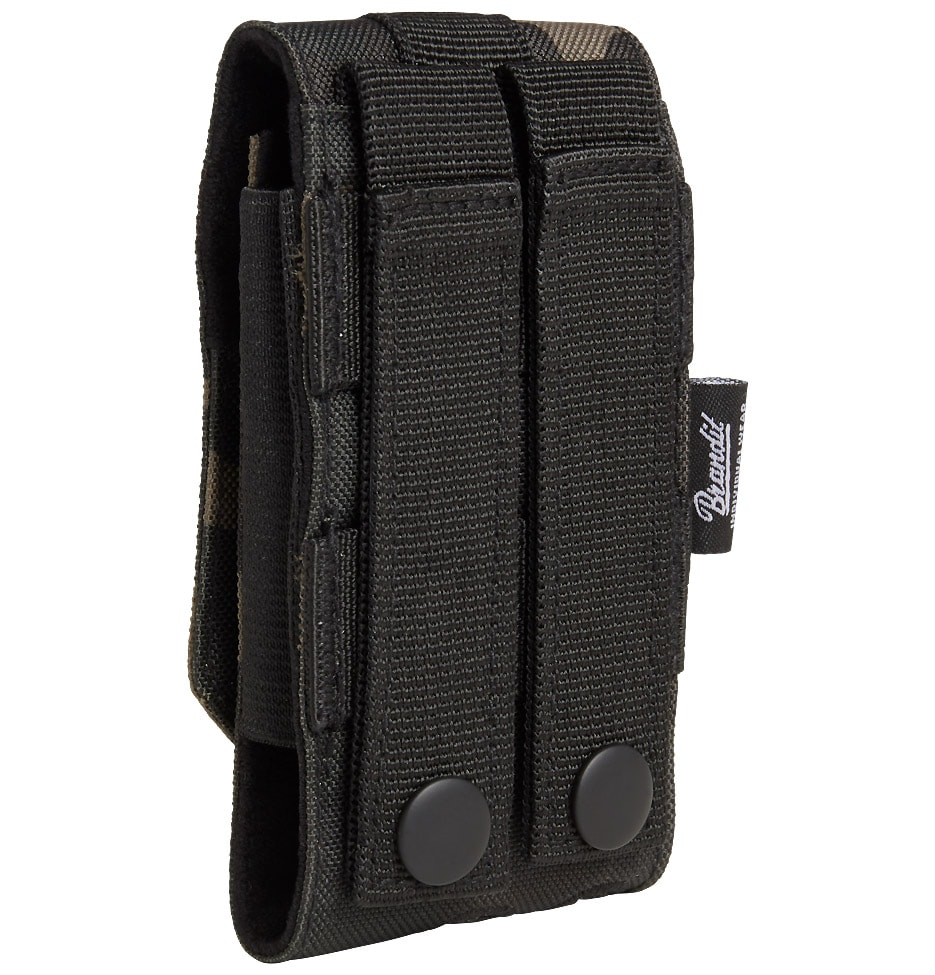 Pouzdro na telefon Brandit Molle Phone Pouch Medium - Dark Camo