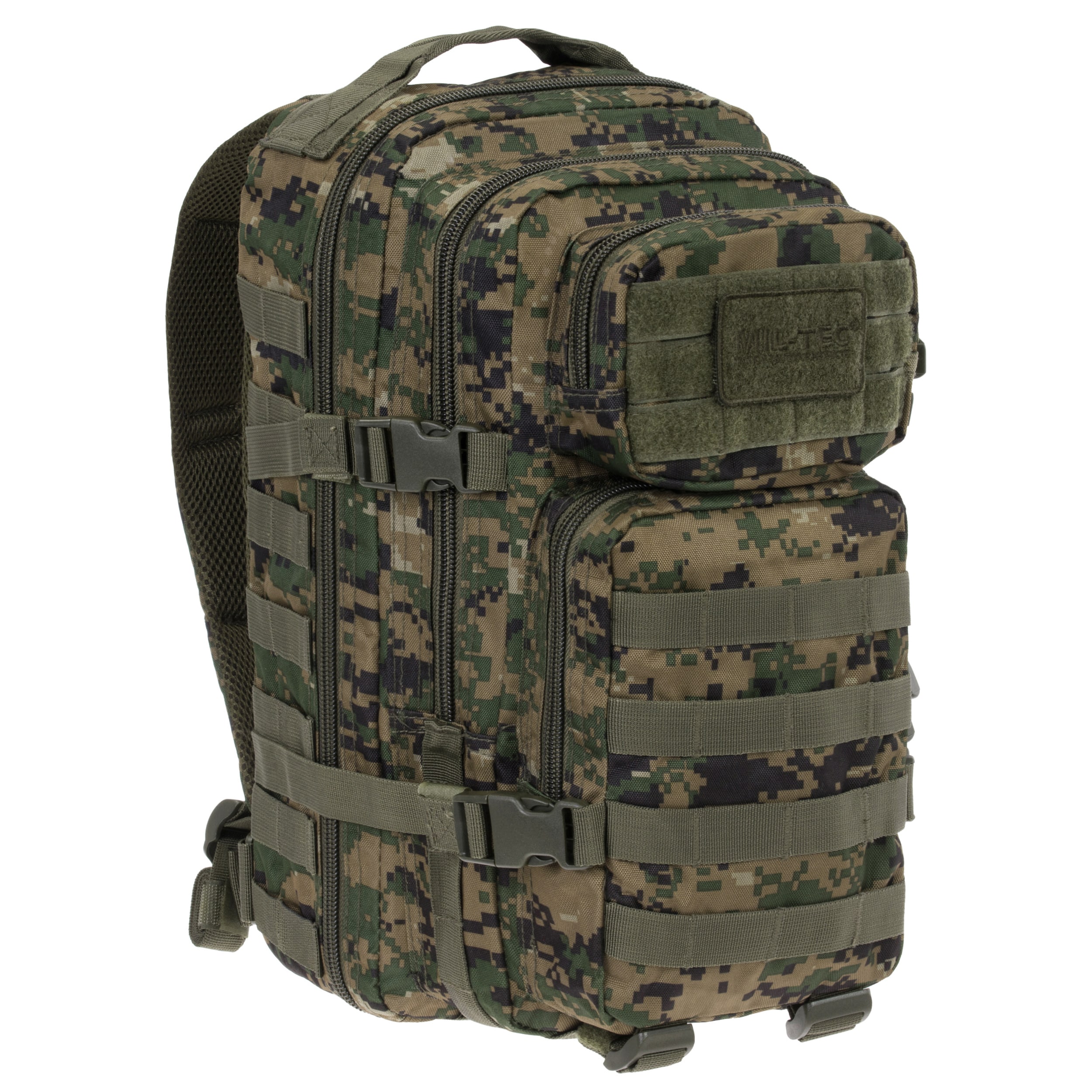 Batoh Mil-Tec Assault Pack Small 20 l – Digital Woodland