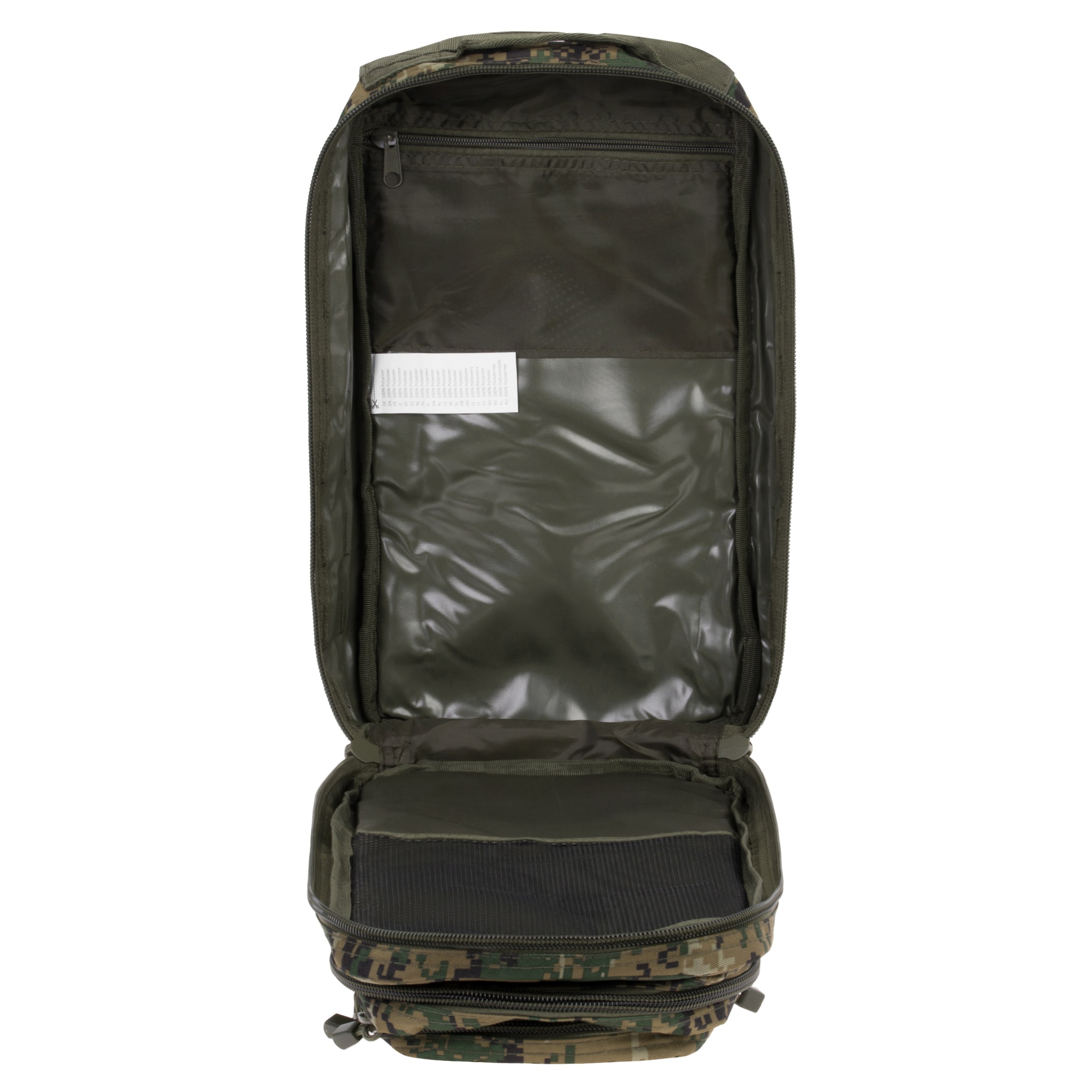 Batoh Mil-Tec Assault Pack Small 20 l – Digital Woodland