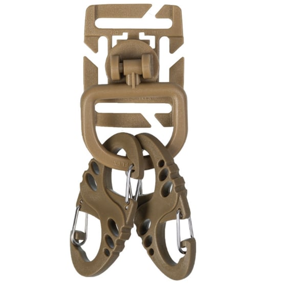 Sada úchytů Mil-Tec Ultimate Tactical pro systém MOLLE – coyote