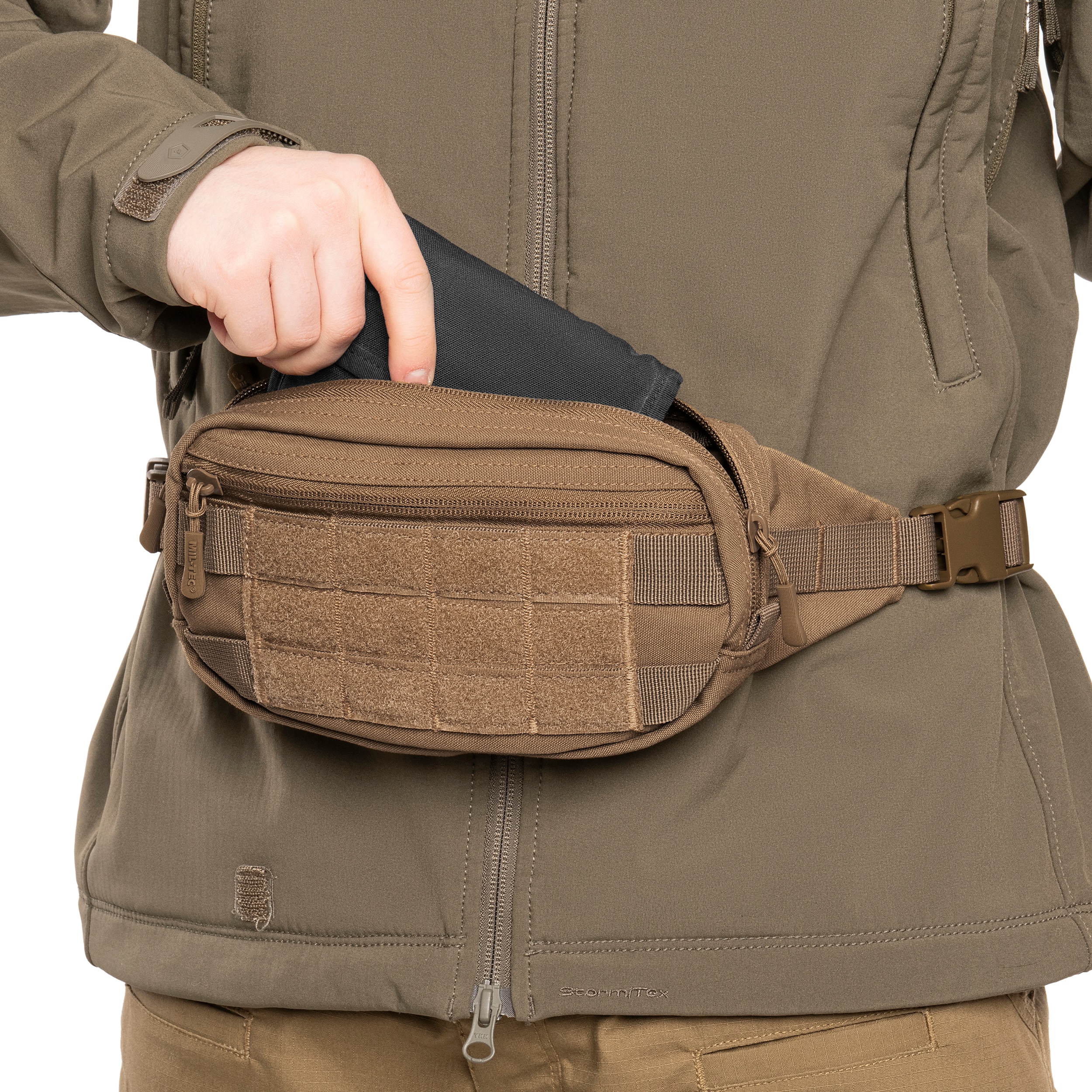 Ledvinka Mil-Tec Fanny Pack MOLLE – Coyote