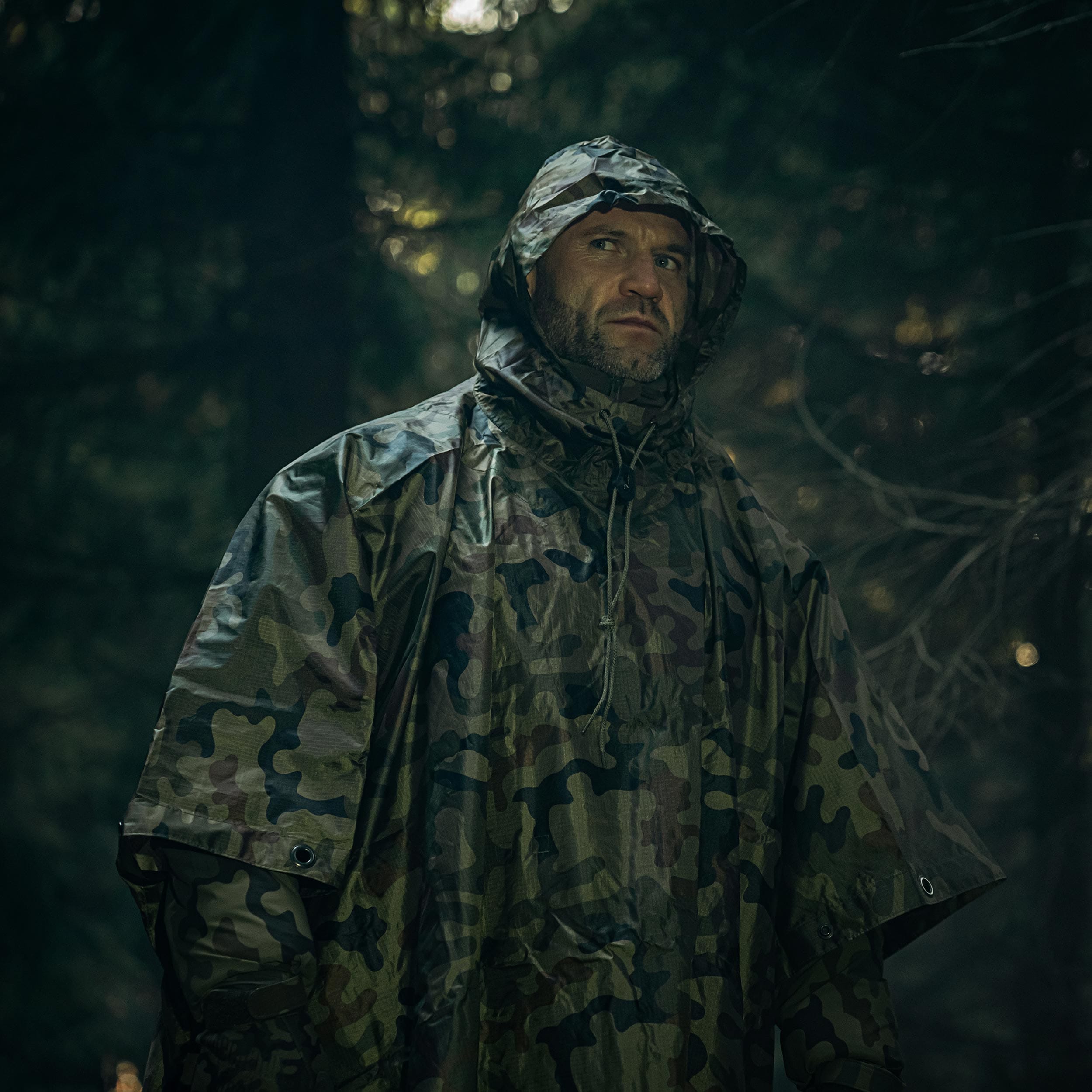 Pončo Helikon-Tex U.S. Model – wz.93 Pantera PL Woodland