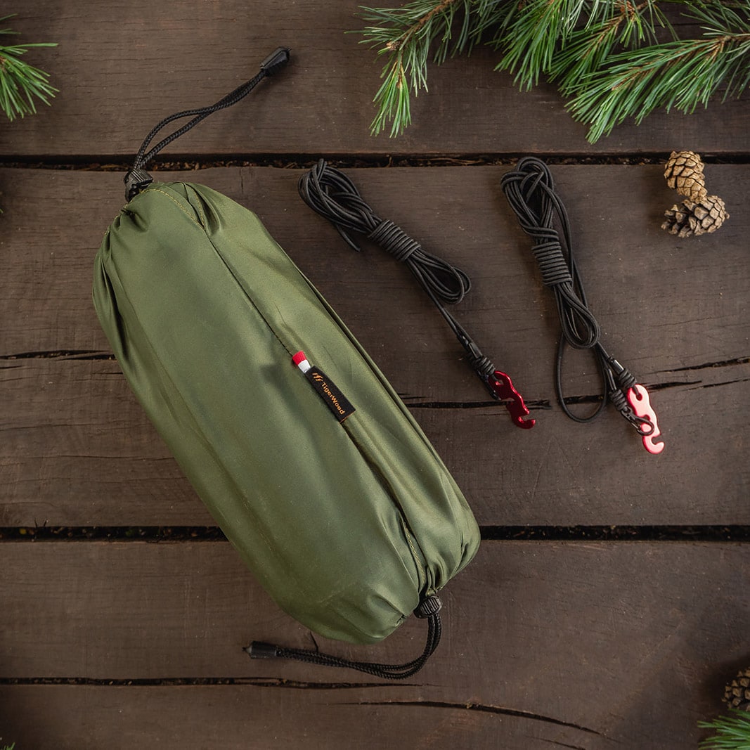 Houpací síť TigerWood Vážka V1 Long Green - s moskytiérou