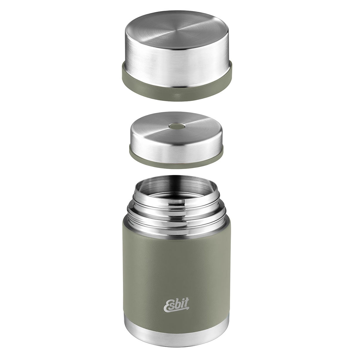 Termoska na oběd Esbit Sculptor Food Jug Stone Gray 0,75 l