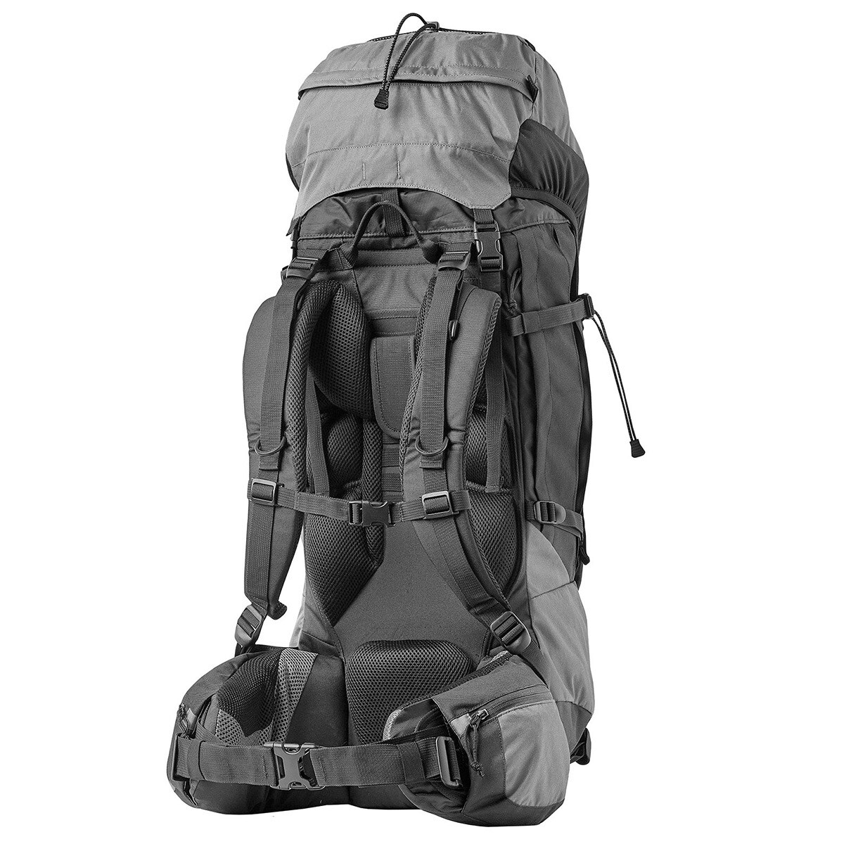 Batoh Fjord Nansen Himil Solid 70+10 l Black/Graphite