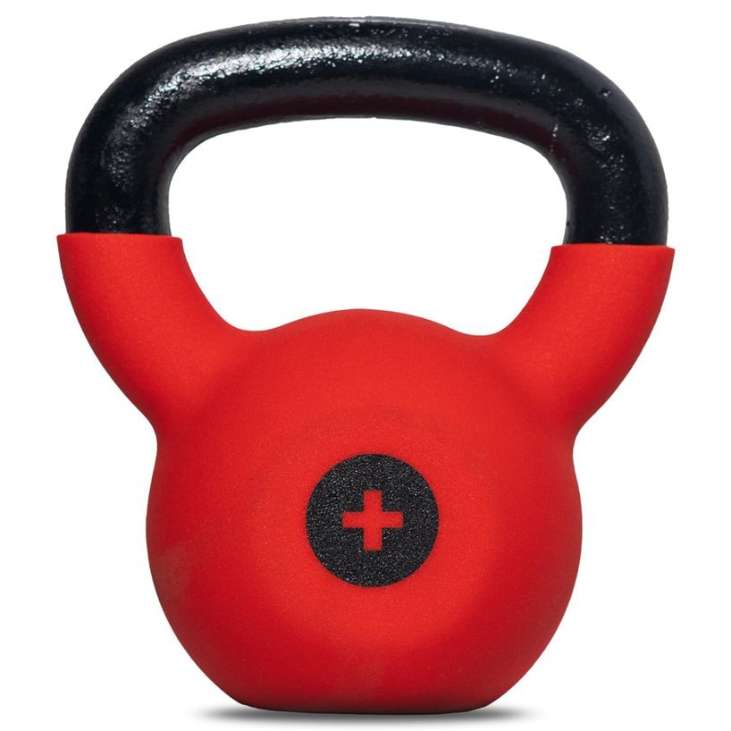 Kettlebell litinový Thorn+Fit 10 kg s gumovým povlakem