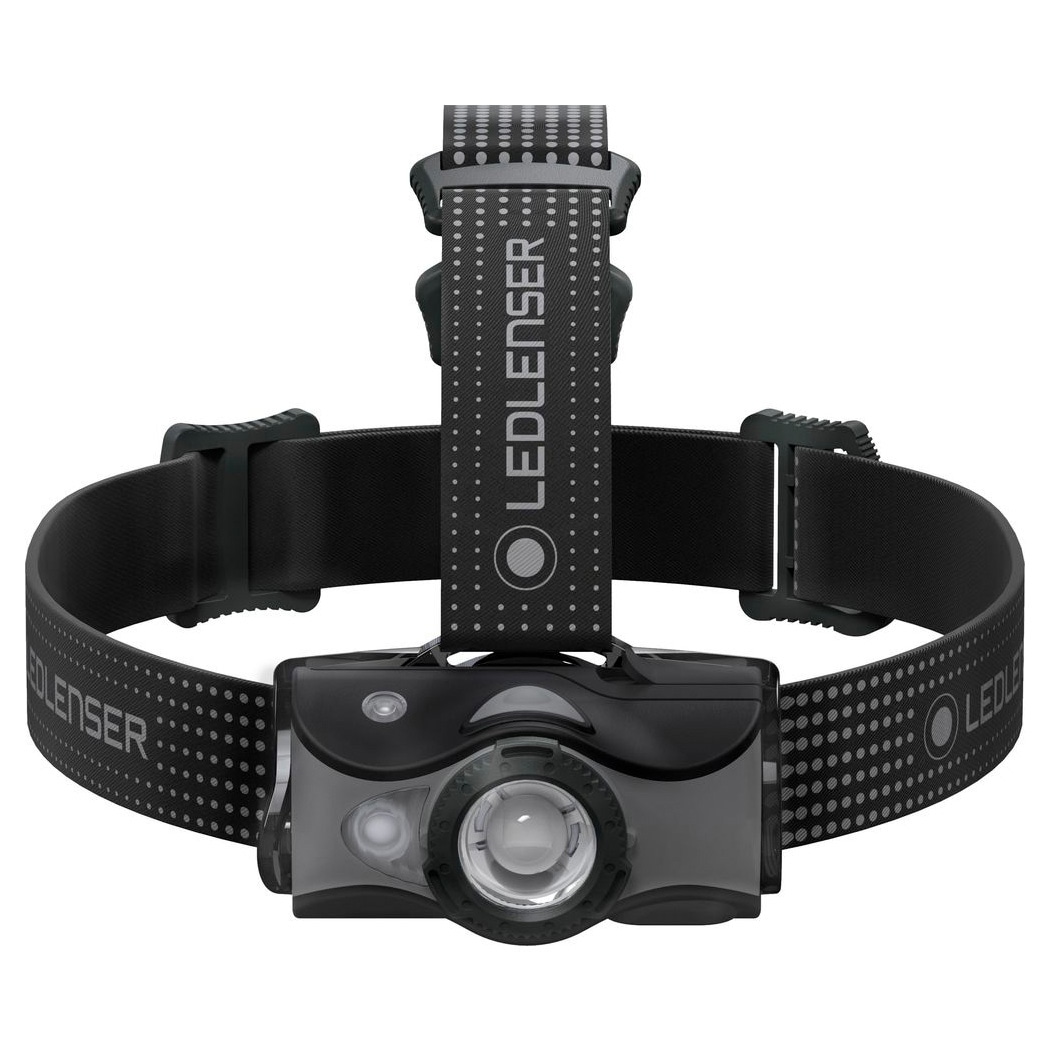 Svítilna čelová Ledlenser MH7 Black/Grey - 600 lumenů