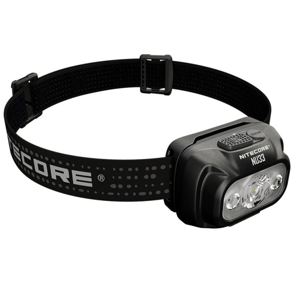 Svítilna čelová Nitecore NU33 Black - 700 lumenů