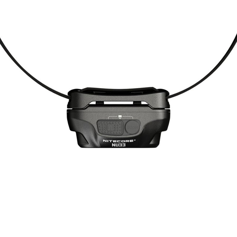 Svítilna čelová Nitecore NU33 Black - 700 lumenů