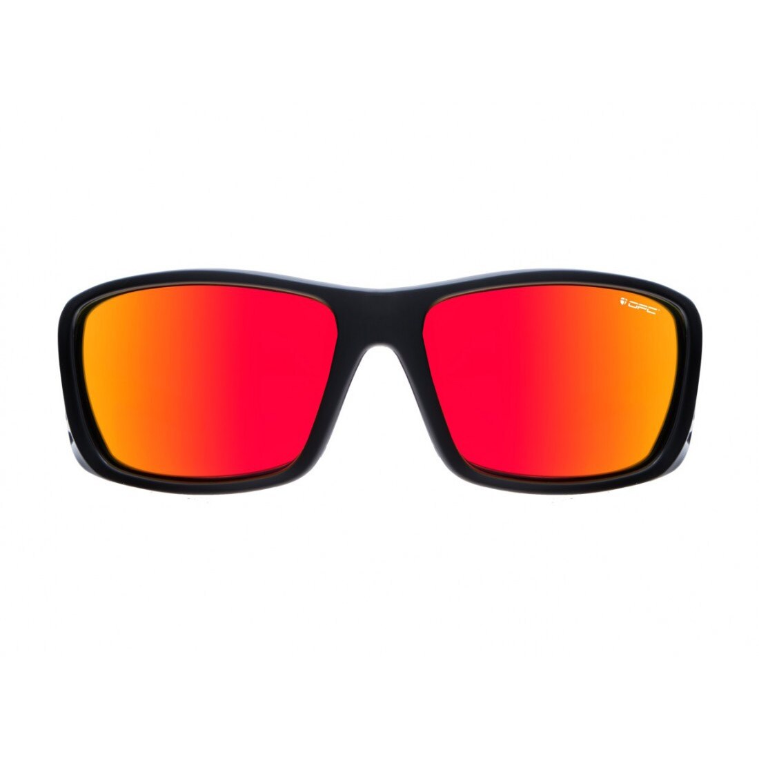 Sluneční brýle OPC Sport Everest – Black Matt Red Smoke Revo s polarizací
