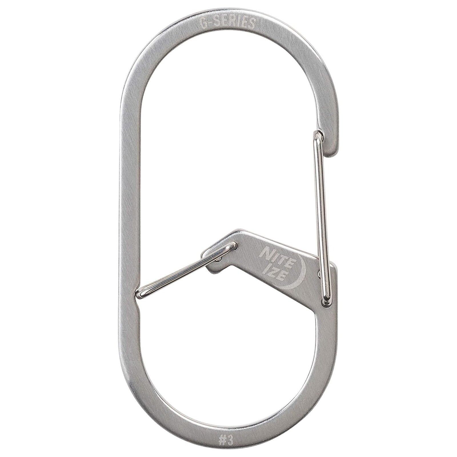 Karabina Nite Ize G-Series 3 Silver
