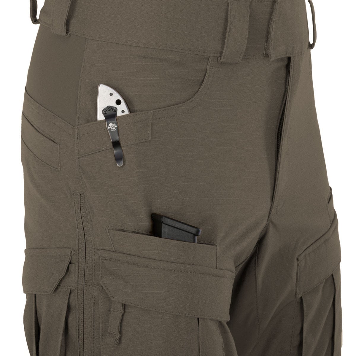 Kalhoty Helikon-Tex MCDU DyNyCo Rip-Stop – RAL 7013