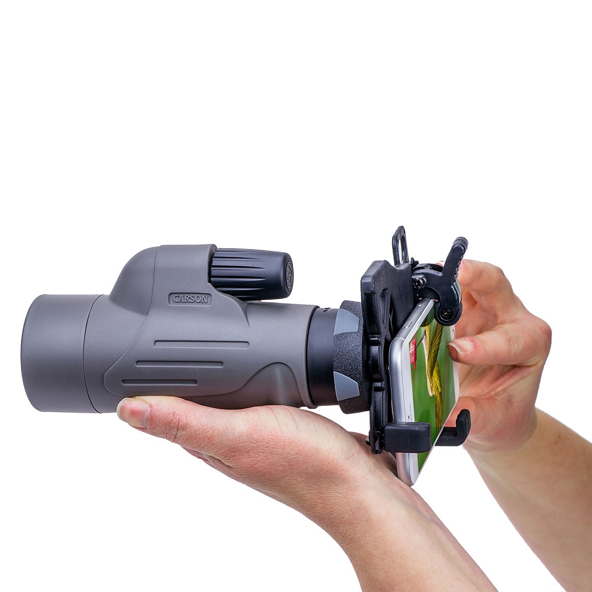 Monokulár Carson MonoPix 8x42 s adaptérem