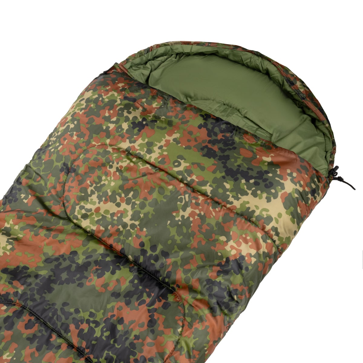 Spací pytel MFH Fox Outdoor Mummy - Flecktarn BW Camo