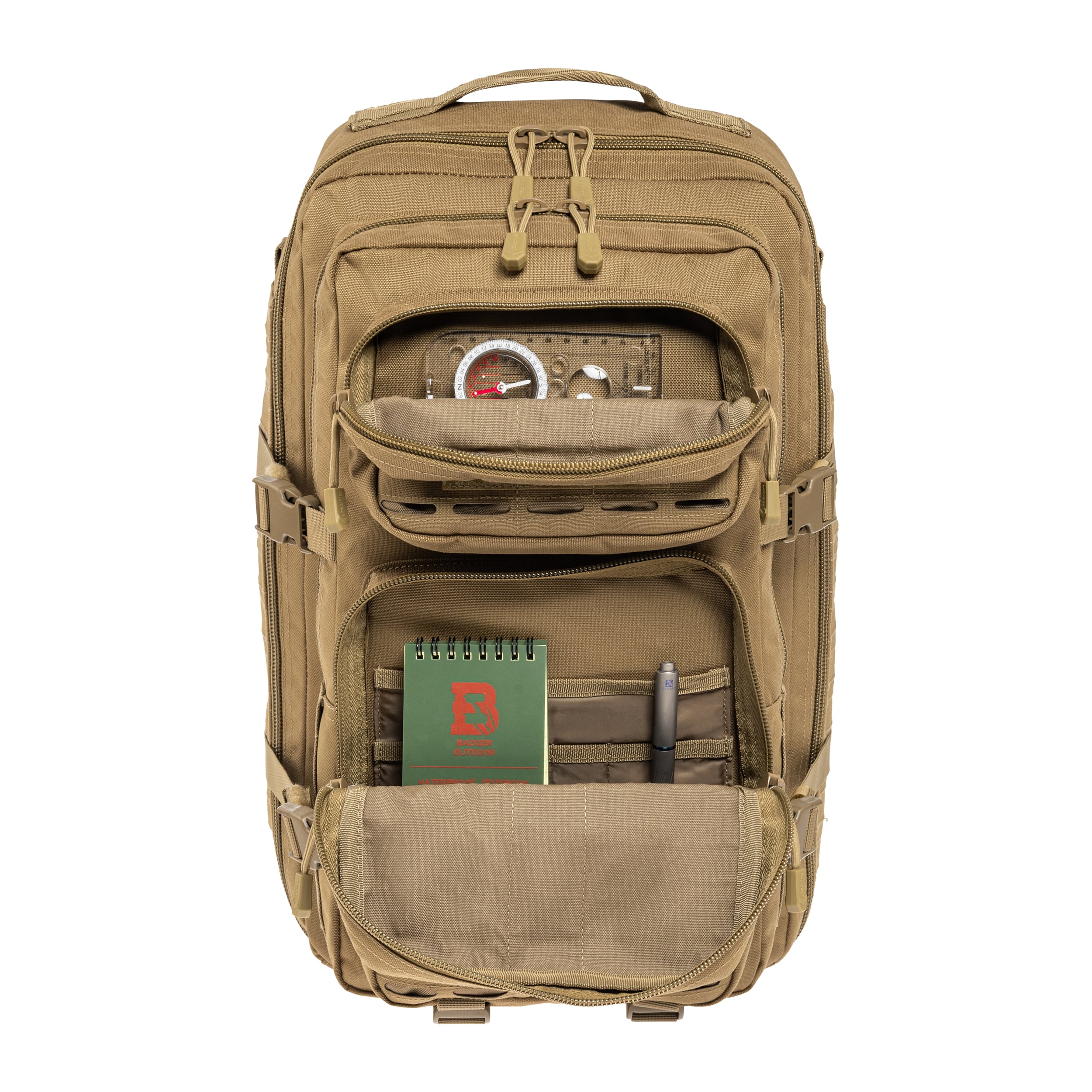 Batoh Mil-Tec Assault Pack Laser Cut Large 36 l – Coyote Tan