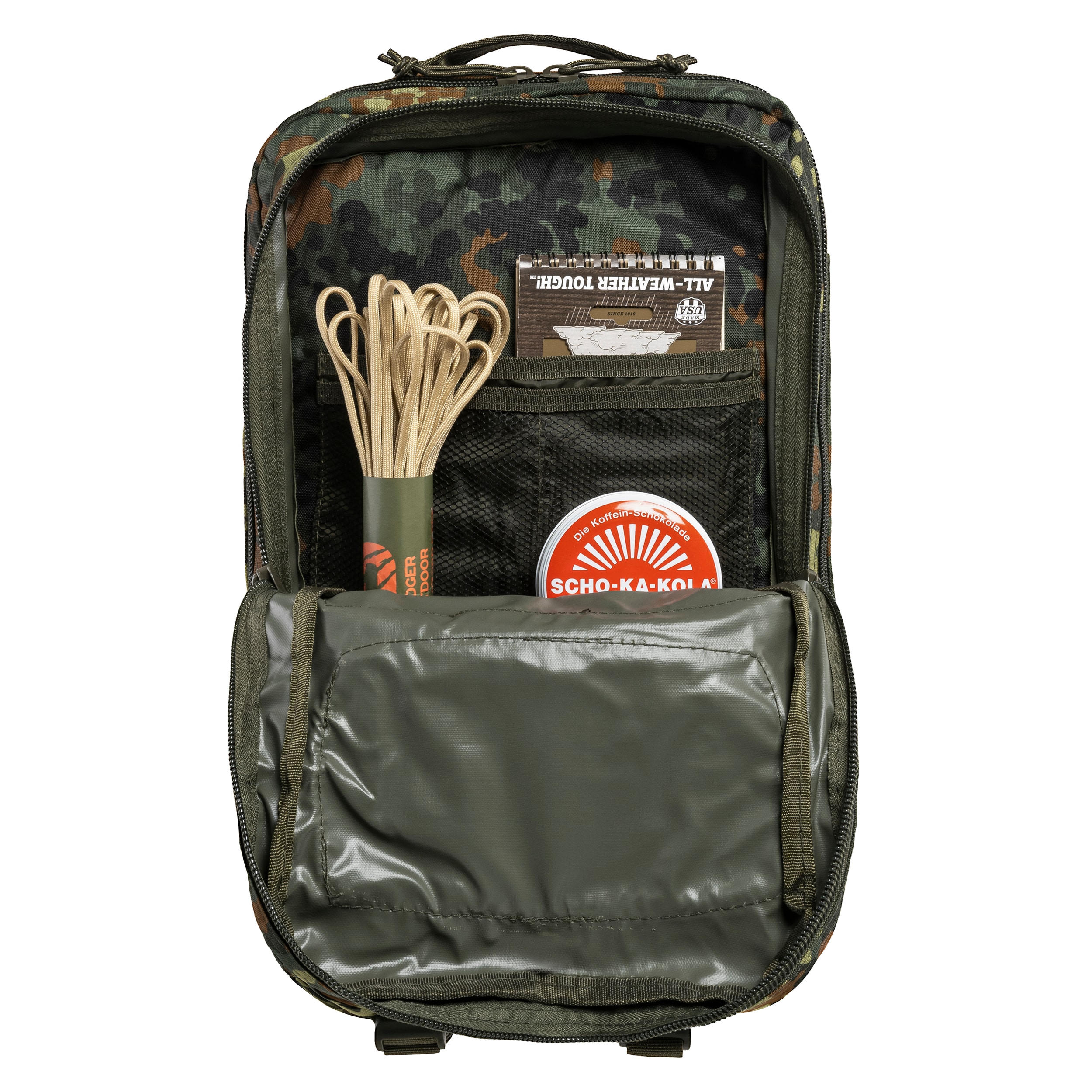 Batoh Mil-Tec Assault Pack Laser Cut Large 36 l – Flecktarn