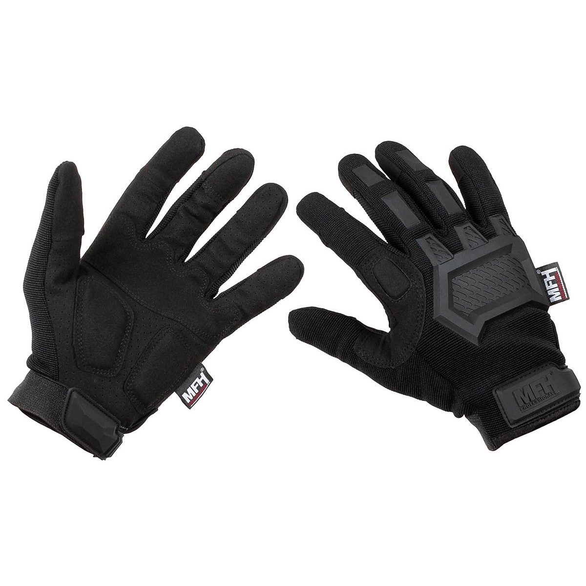 Taktické rukavice MFH Tactical Gloves Action - Black