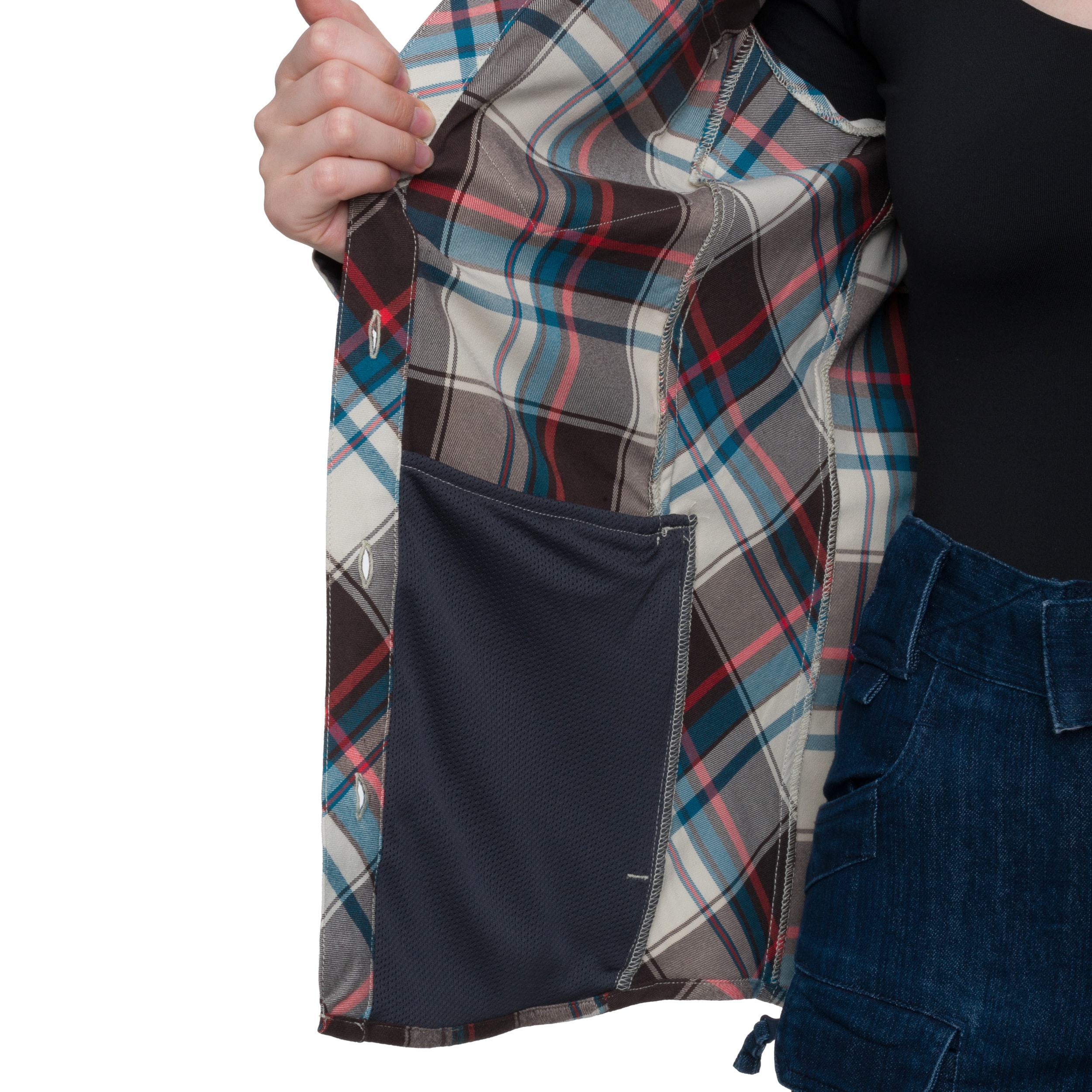 Dámská košile Helikon-Tex Marigold - Foggy Meadow Plaid