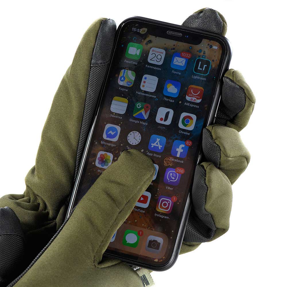 Rukavice M-Tac Winter Softshell Thinsulate - Olive