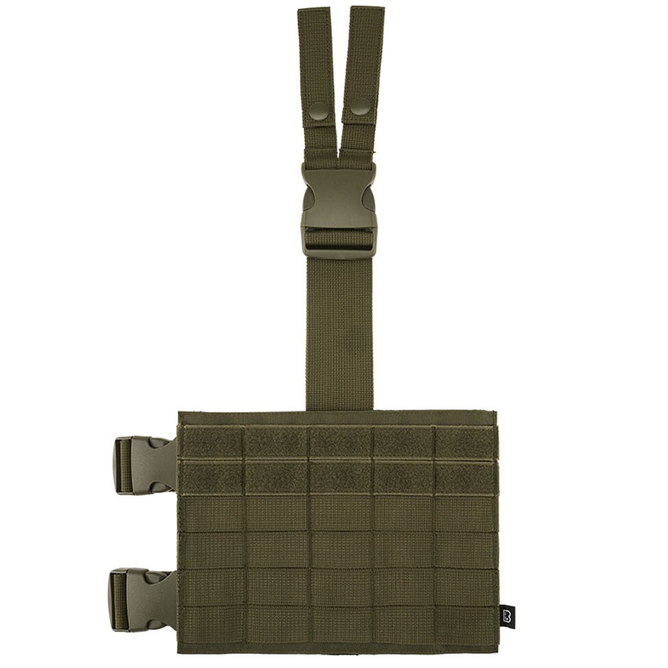 Stehenní panel Brandit MOLLE Leg Panel – Olive