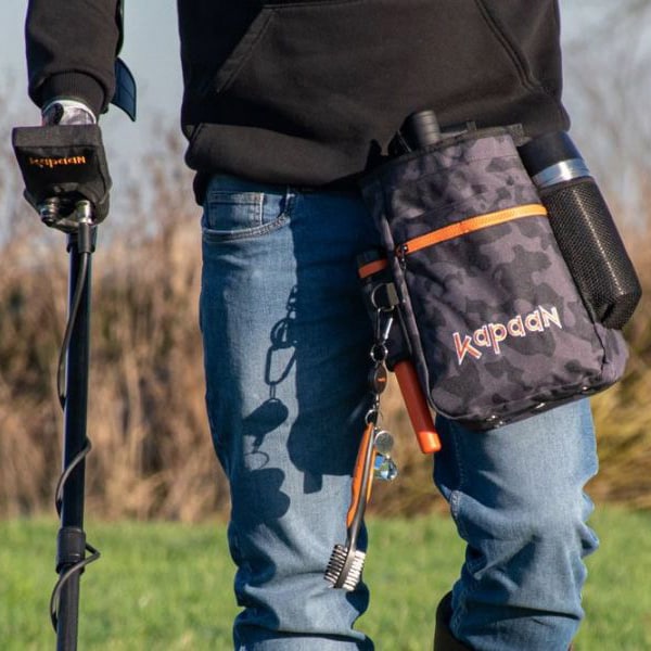 Taška na nálezy Kapaan Kapouch - Black/Grey Camo
