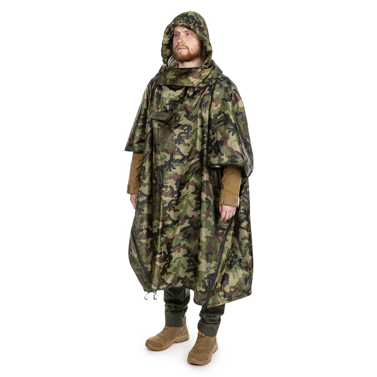 Termální spací pytel Bushmen Hideout Thermo Bivy bag s moskytiérou - Camo