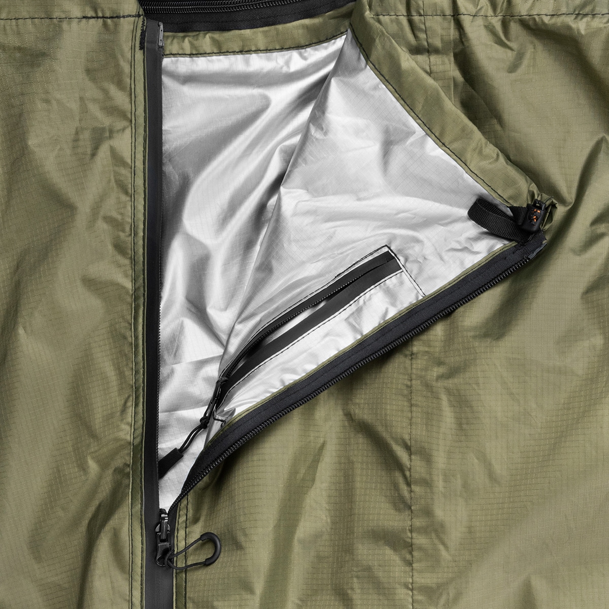 Termální spací pytel Bushmen Hideout Thermo Bivy bag s moskytiérou - Olive