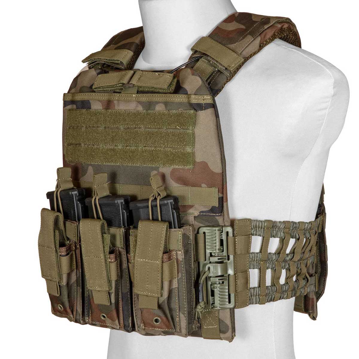 Taktická vesta GFC Tactical 9039 Basic - wz. 93 Pantera PL Woodland