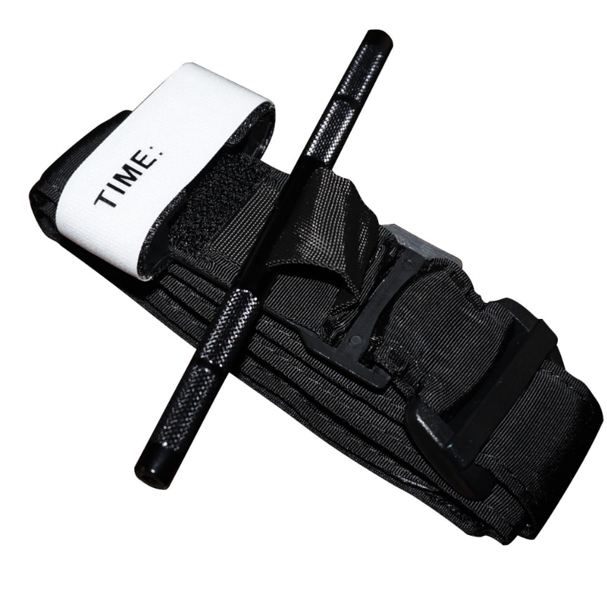 Taktická lékárnička Medaid typ 720 s vybavením - Black