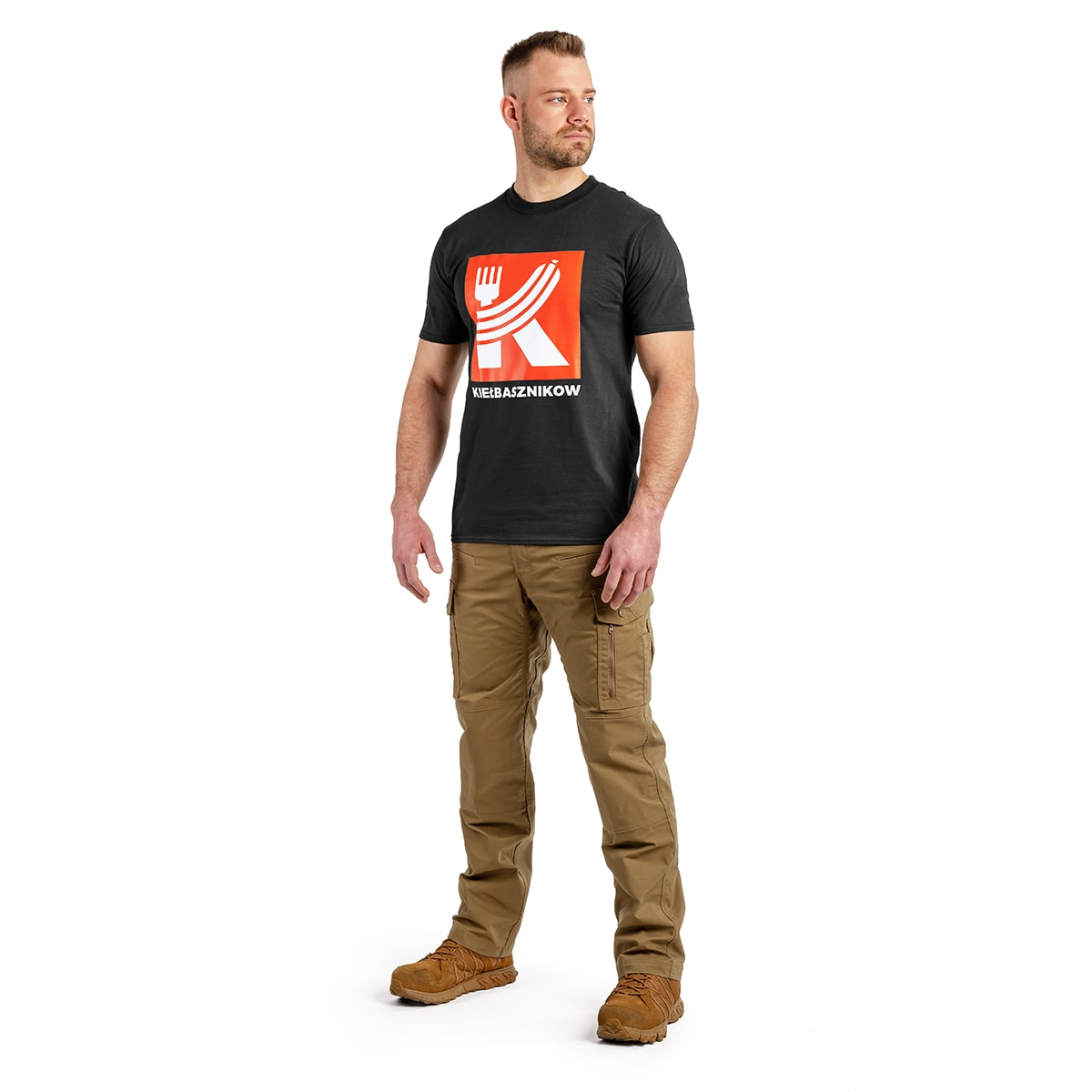 Tričko Kałdun Kiełbasznikow - černé