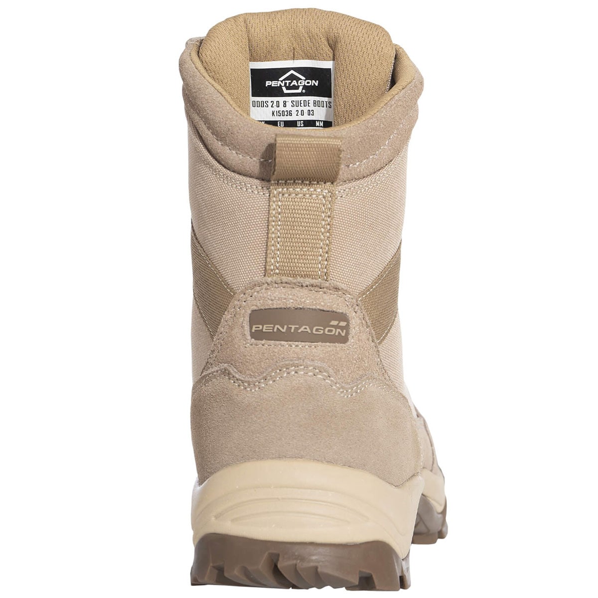 Taktické boty Pentagon Odos Suede 8„ 2.0 - Coyote