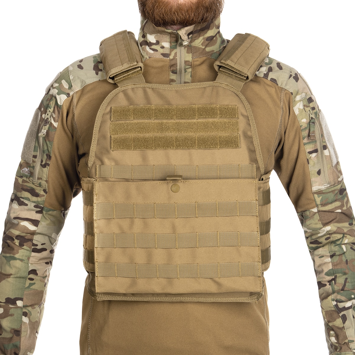 Taktická vesta Mil-Tec Plate Carrier Vest - Coyote