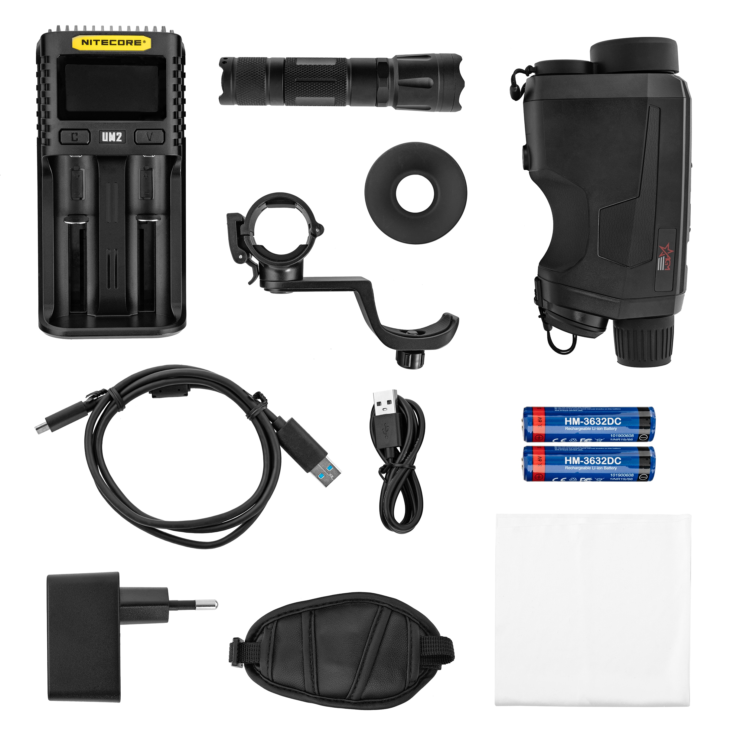 Termovizor AGM Fuzion TM25-384 s iluminátorem Sioux 850D - sada