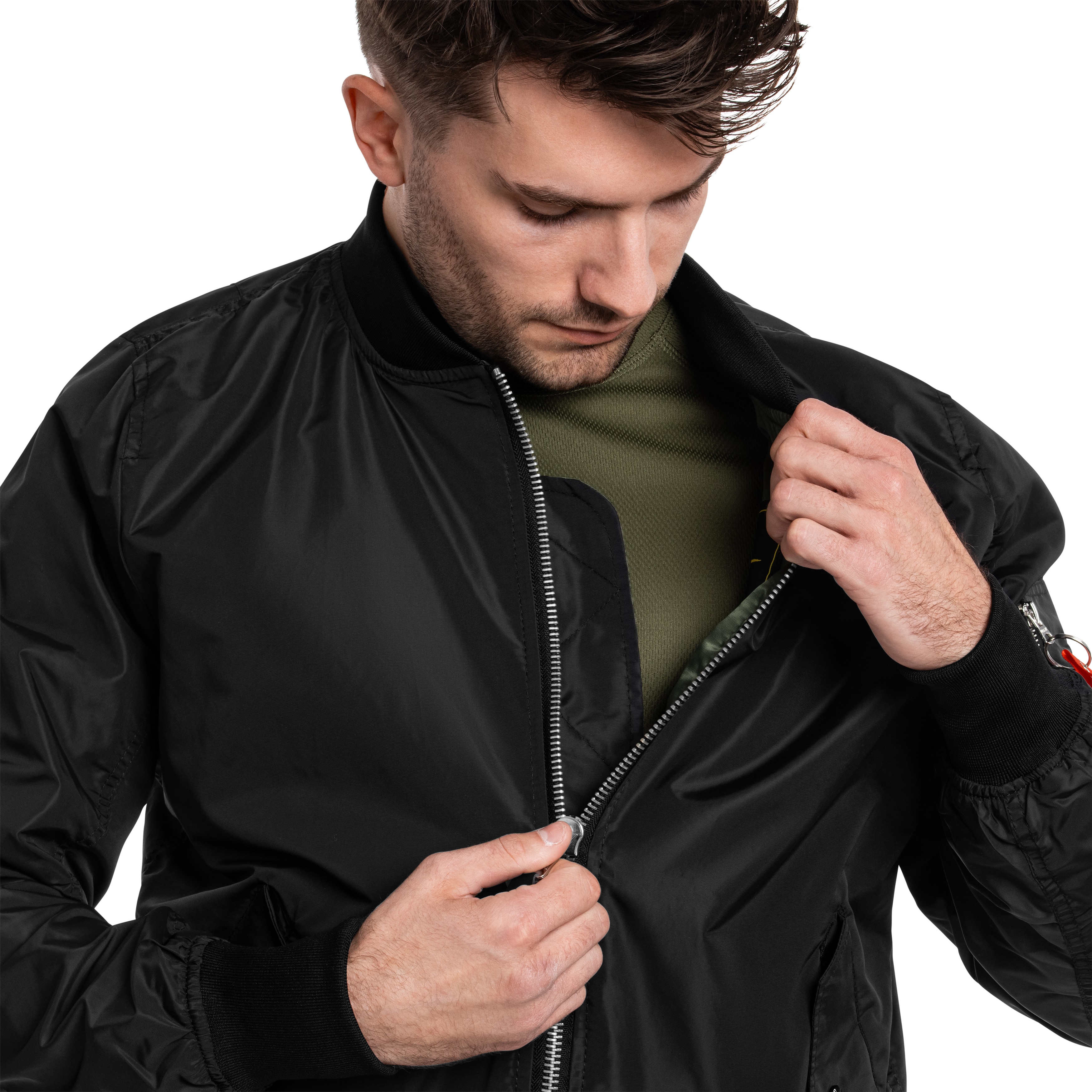 Bunda Mil-Tec MA-1 Flyers Summer - Black