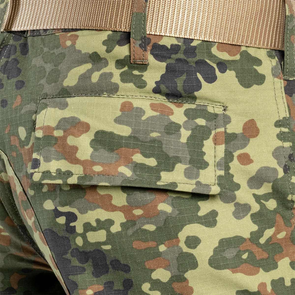 Vojenské kalhoty Mil-Tec Teesar Rip-Stop BDU Slim Fit – Flecktarn