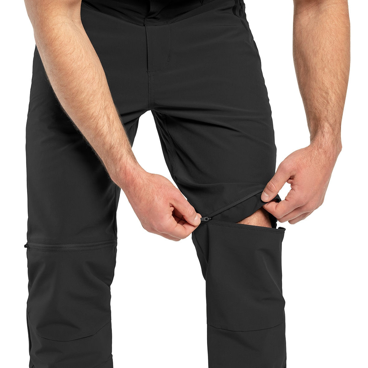 Kalhoty Mil-Tec Zip-Off Performance – Černé