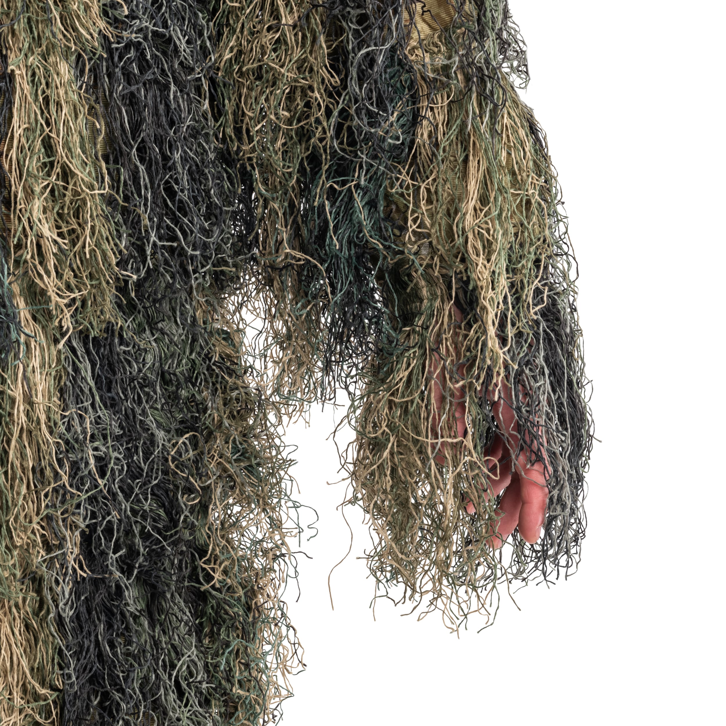 Maskovací oblek Mil-Tec Parka Ghillie Anti Fire Pro – Woodland