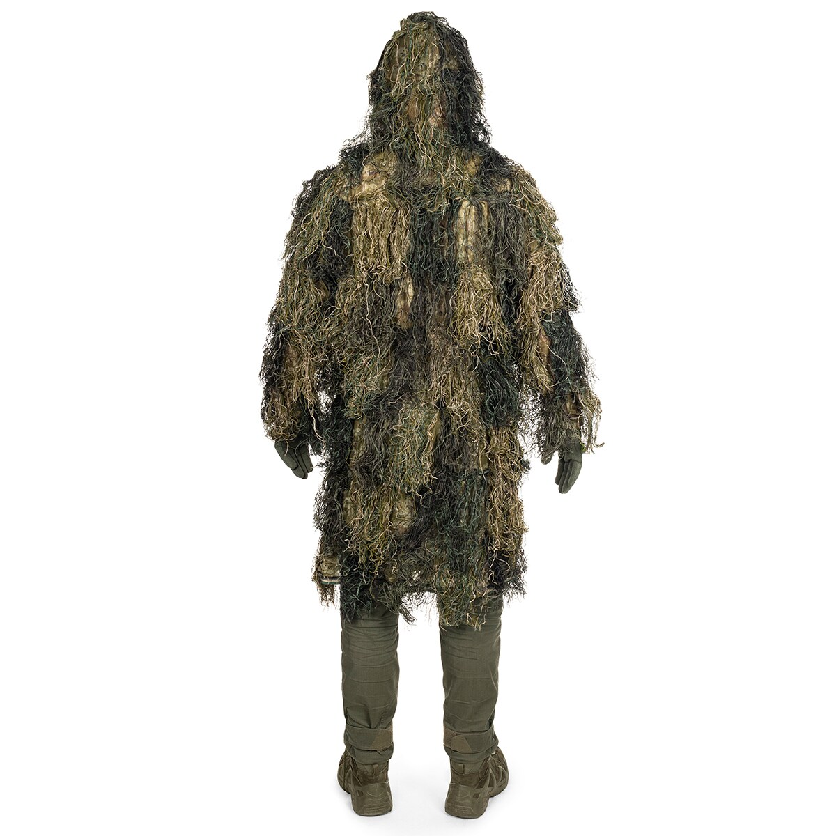 Maskovací oblek Mil-Tec Parka Ghillie Anti Fire – Woodland